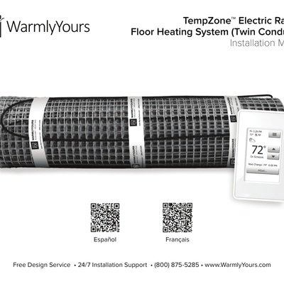 TempZone™ Flex Roll (Twin Conductor) Installation Manual (English)