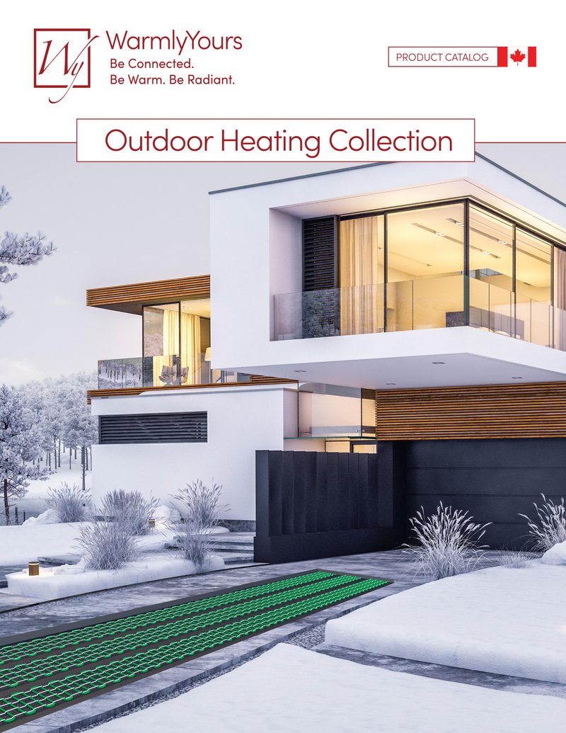 WarmlyYours Outdoor Heating Catalog Canada (English)