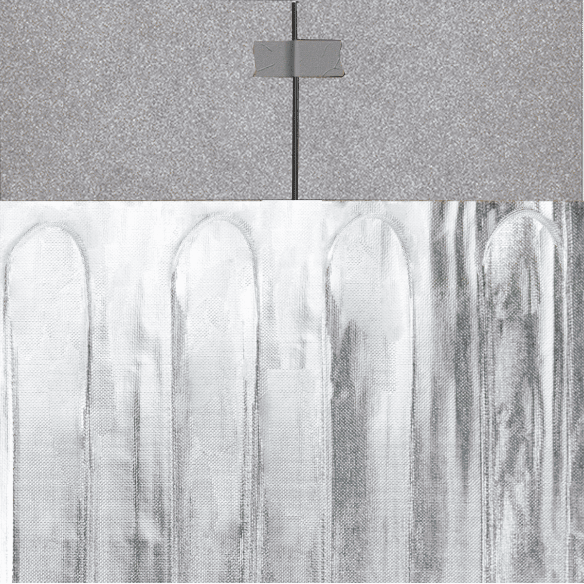 Cross section of environ flex roll with floor sensor underneath mat