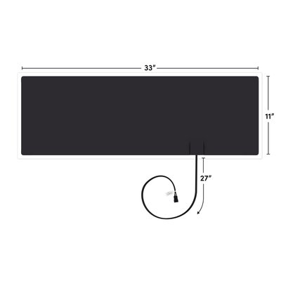 FeelsWarm® Countertop Heater Kit – 11ʺ x 33ʺ – Includes Heater, Plug-in Transformer, and Surface Prep Kit 