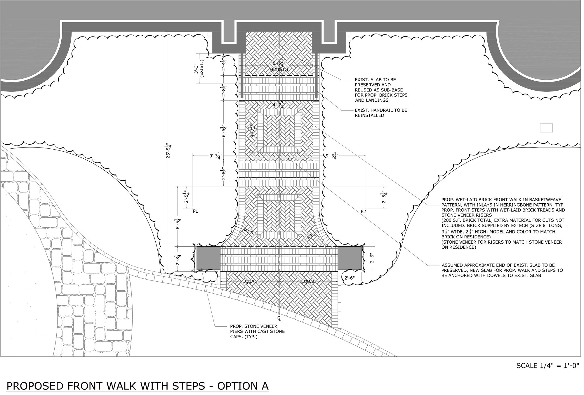 Customer Plan for Heated Walkway