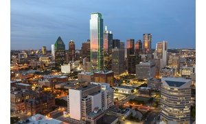 Dallas Skyline-Aerial View