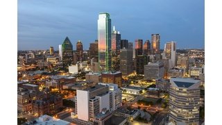 Dallas Skyline-Aerial View