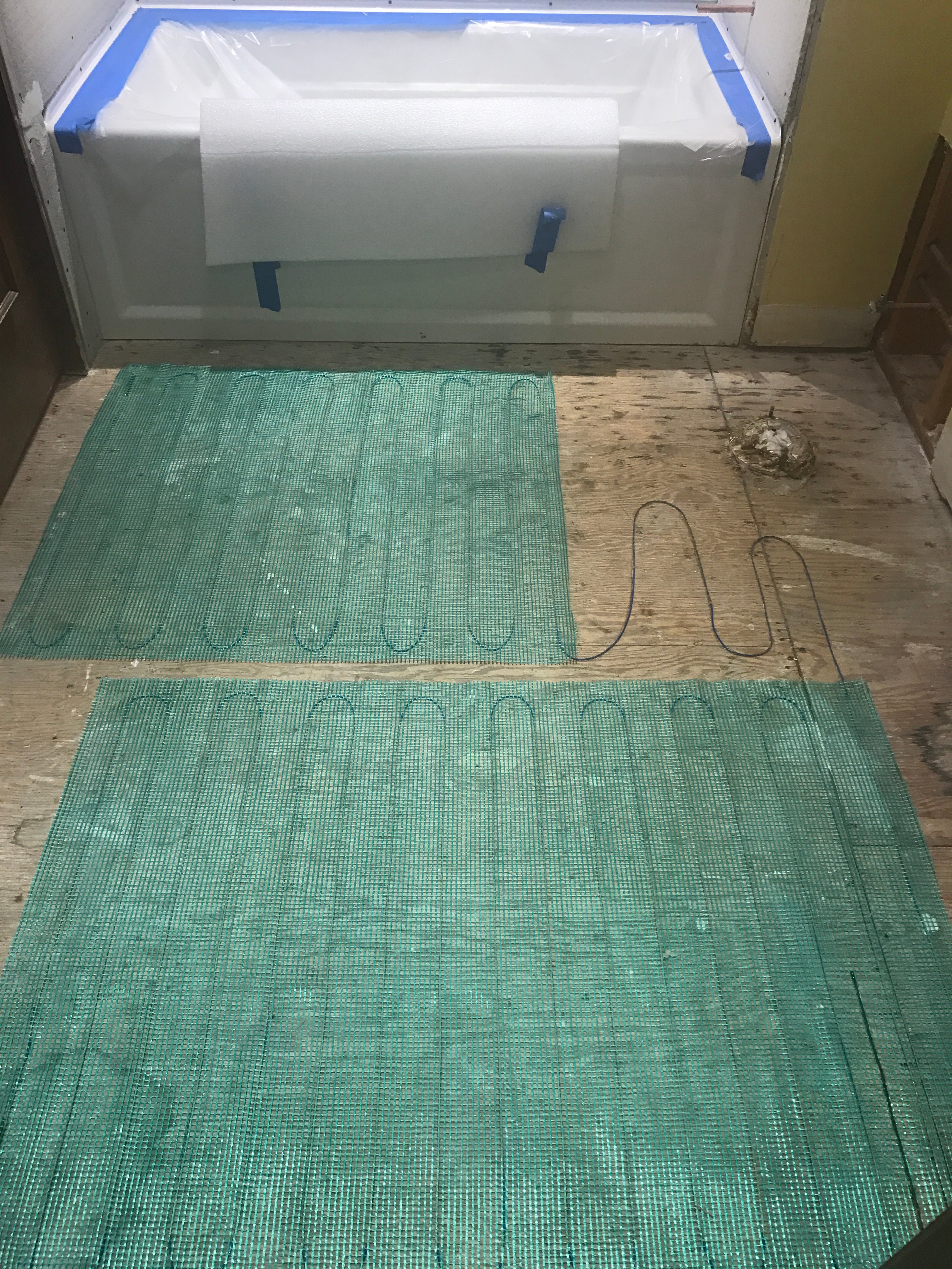 Danielle's Bathroom Installation Photo