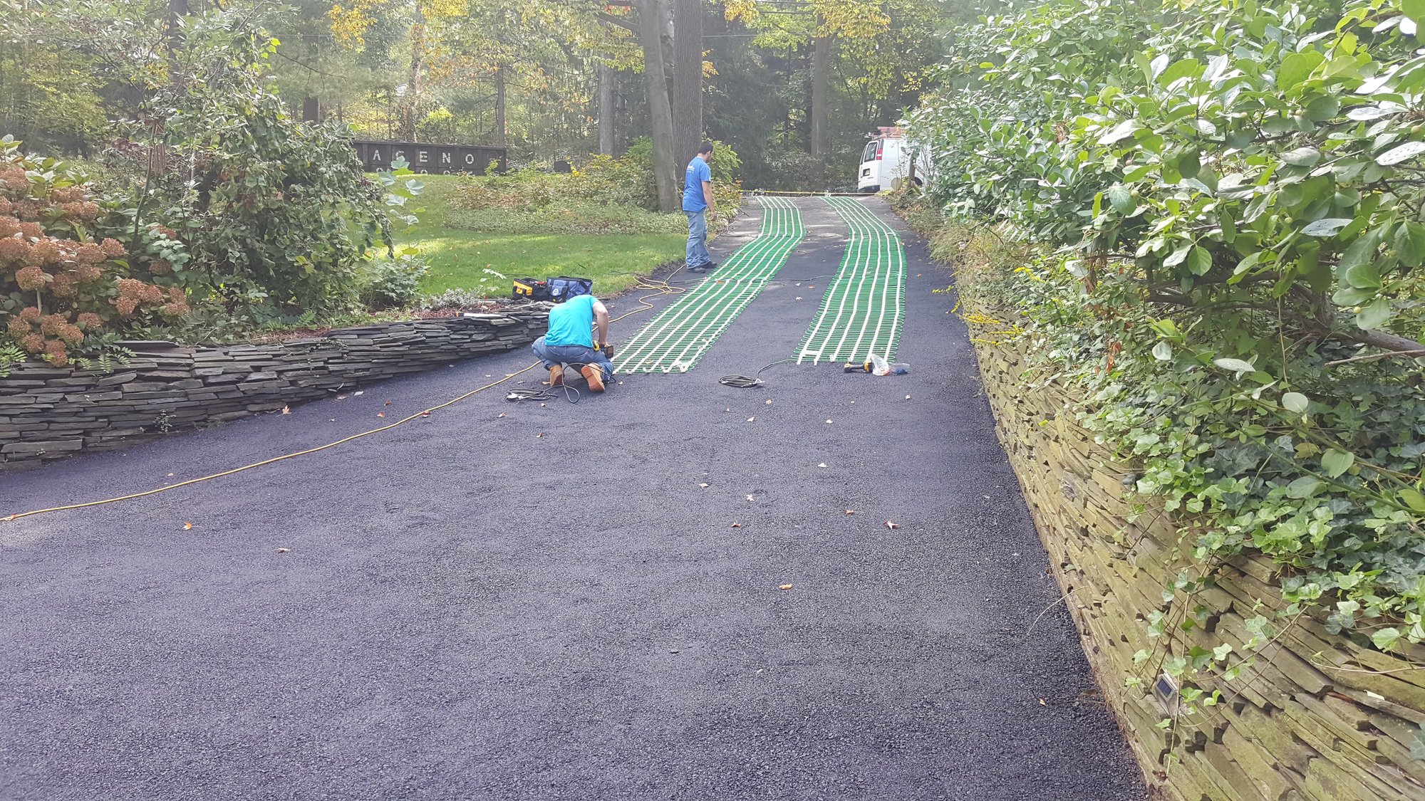 Danielli Snow Melt Installation 9