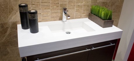 Sink Display Design Single Handle Faucet