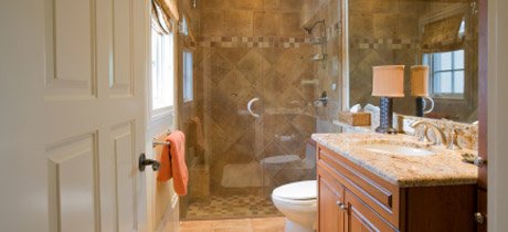 Walk-In Bathroom Shower Backsplash Accent Wall Tiles