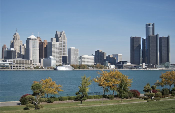 Detroit (Motor City) Skyline