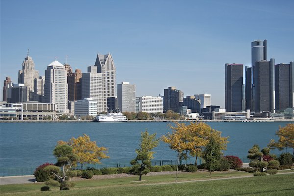 Detroit (Motor City) Skyline
