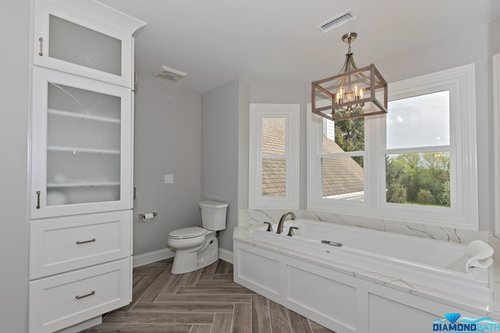 Diamond Bath Remodeling Master Bathroom corner