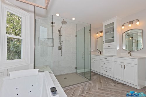Diamond Bath Remodeling Master Bathroom full view