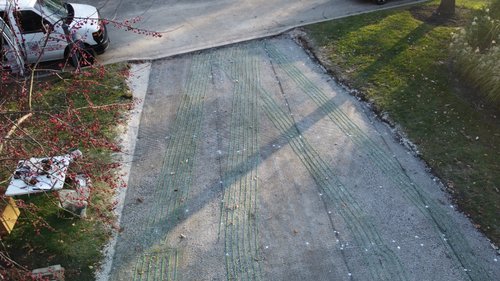 Heated driveway smart install with pavers (2)