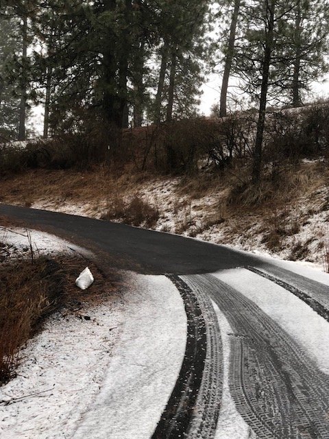 Driveway - Asphalt, Tire tracks, Snow Melt Mat copy