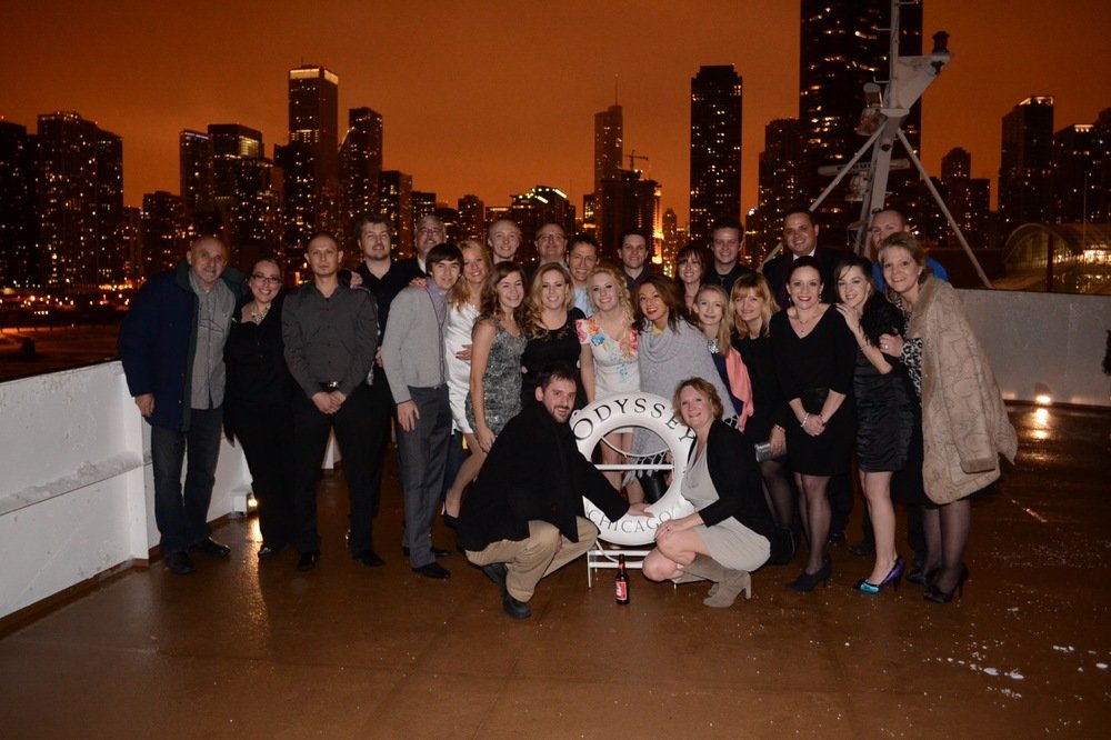 WarmlyYours Radiant Holiday Party 2013 on the Odyssey.