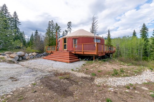 Basecamp Cascadia Yurt side view
