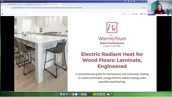 Electric Radiant Heat for Wood Floors: Floating, Laminate, Engineered & Solid Hardwood