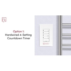 Towel Warmer Controls: Timer & WiFi Options Explained