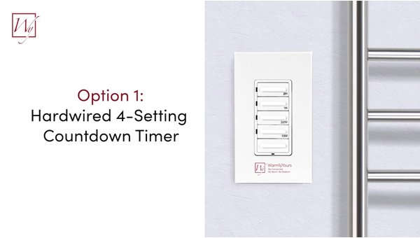 Electric Towel Warmer Controls