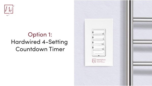 Electric Towel Warmer Controls