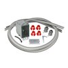 Electrical Rough-in Kit Single Gang Box with Double Conduits