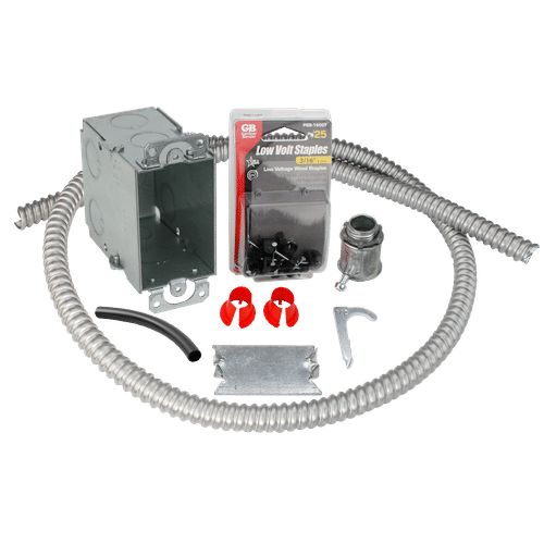 Electrical Rough-in Kit Single Gang Box with Single Conduit