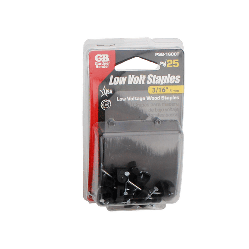 Electrical Rough-In Part 3/16" or 5mm Low-Volt Staples (Pack of 25) FHE-ROUGH-IN-STL