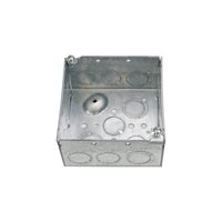 4ʺ x 4ʺ Dual Gang Box