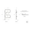 Elements Towel Warmer Dimensions