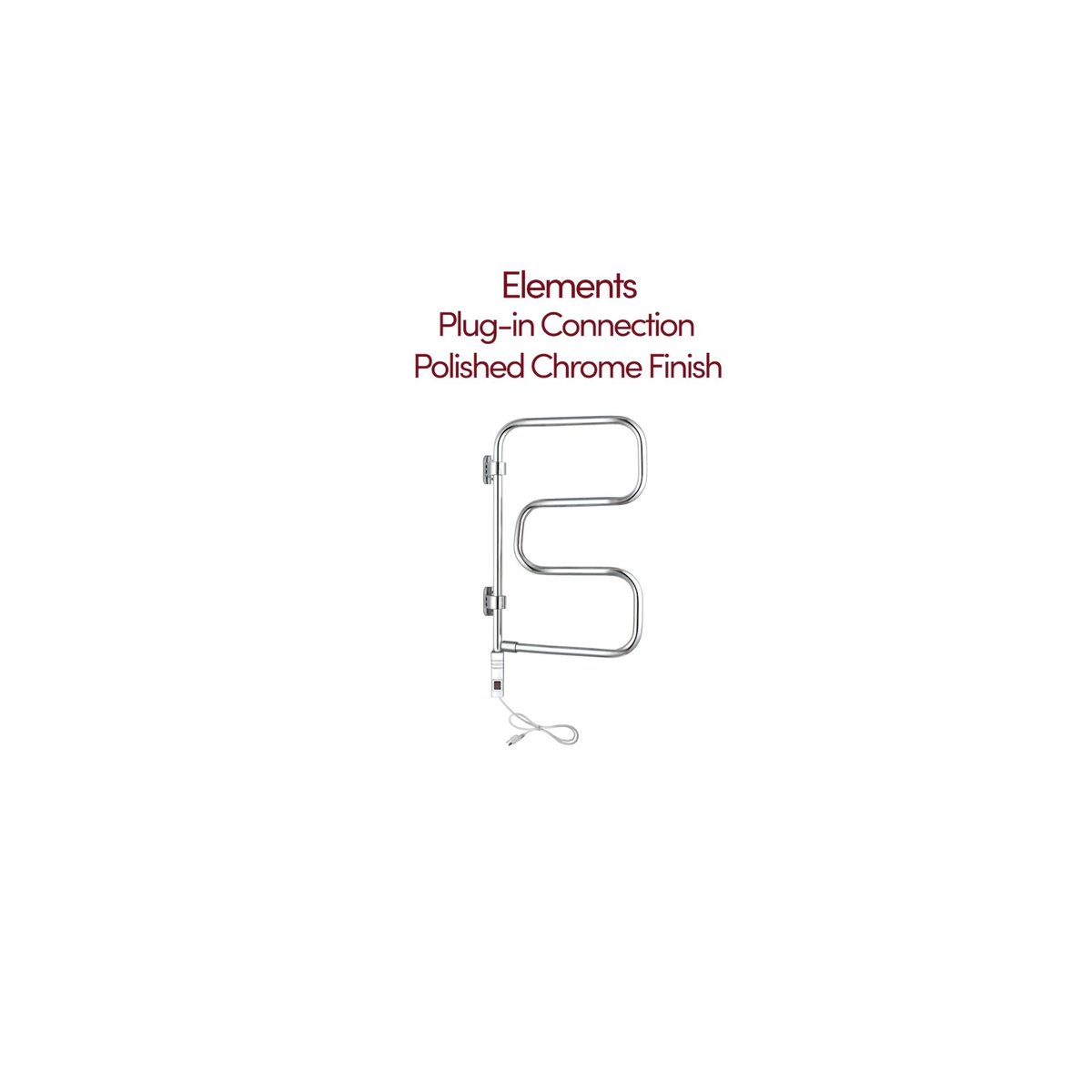 Elements Towel Warmer: Luxurious Plug-in Bathroom Heating
