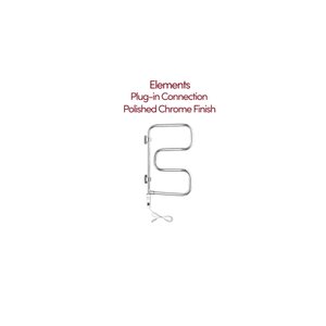 Elements Towel Warmer: Luxurious Plug-in Bathroom Heating