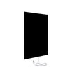 Ember Glass Black 600 front angle
