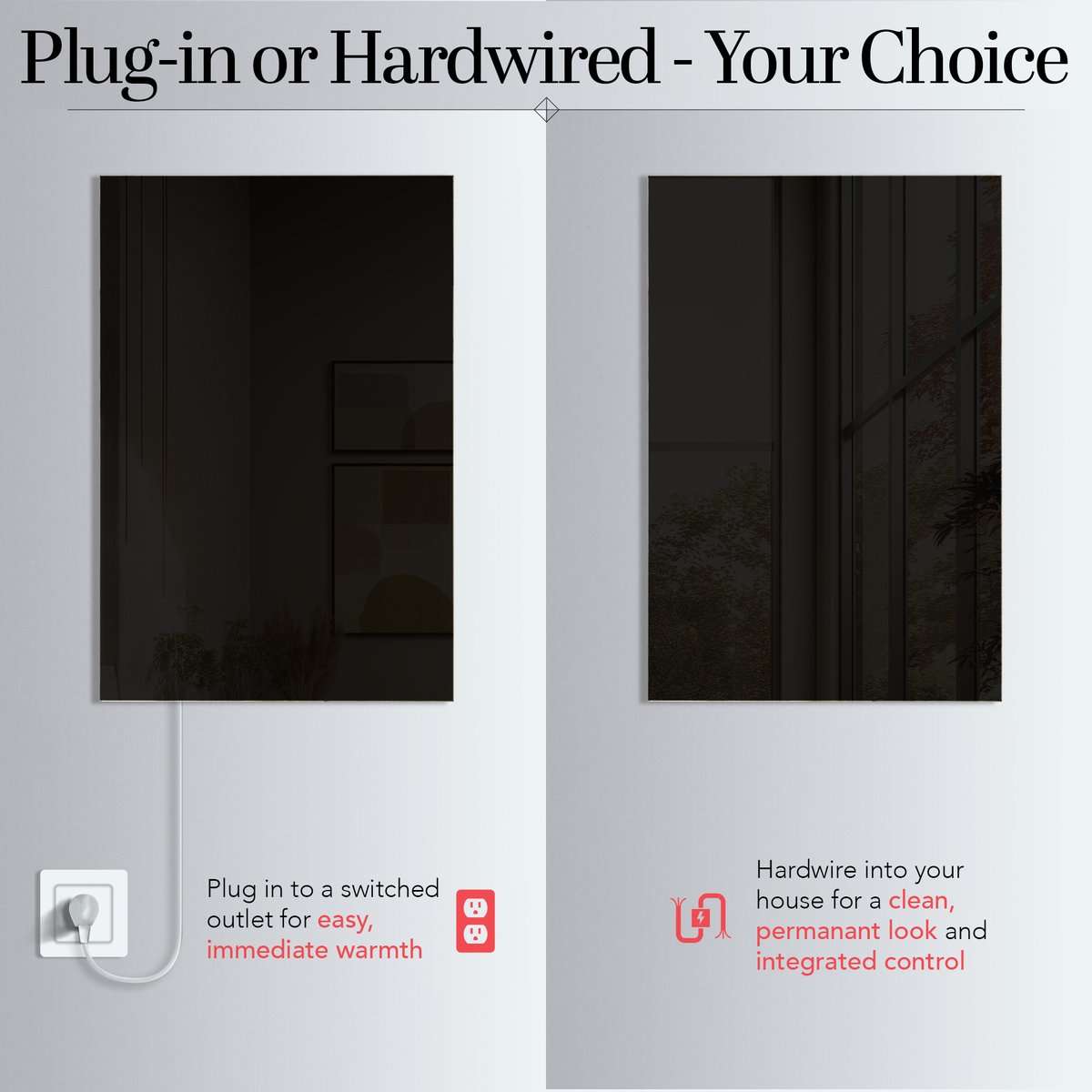 Ember Black 24x35 - Plug in