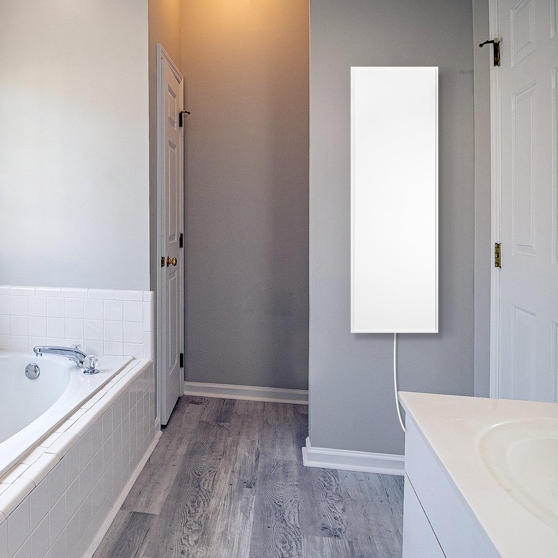 Ember Flex Radiant Panel Heater 12x35 Lifestyle Bath