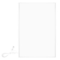 Ember Flex Radiant Panel Heater- White - 500W - 35ʺ x 24ʺ - Dual Connection
