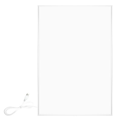 Ember Flex Radiant Panel Heater- White - 500W - 35ʺ x 24ʺ - Dual Connection