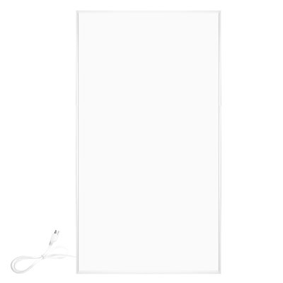 Ember Flex Radiant Panel Heater - White - 700W - 47ʺ x 24ʺ - Dual Connection