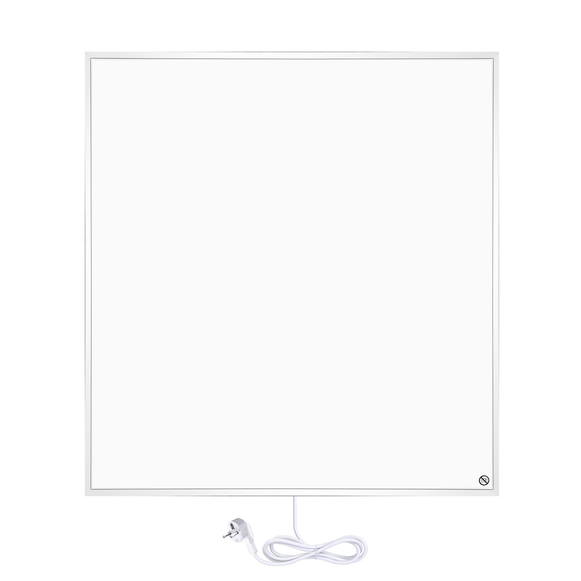 Ember Flex Radiant Heater - Wall Mounted - White - 60x60cm - 400W
