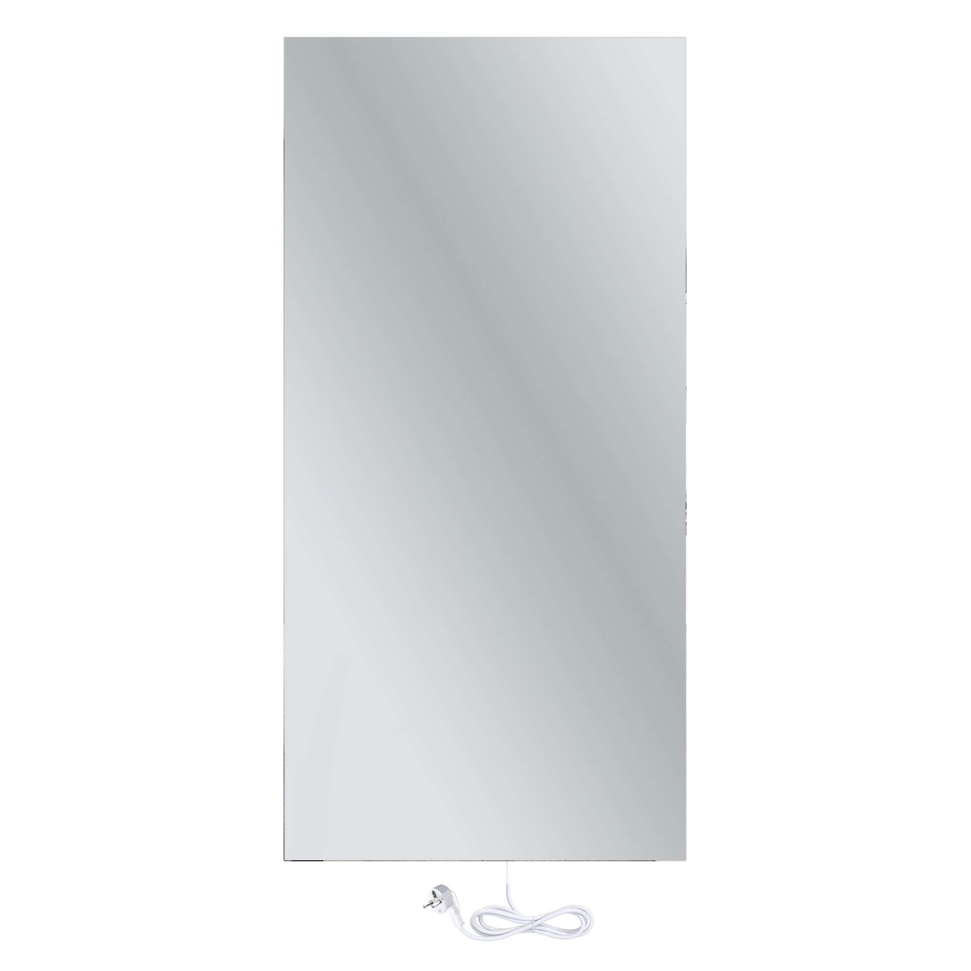 Ember Glass Radiant Heater - Wall Mounted - Mirror - 60x120cm - 800W