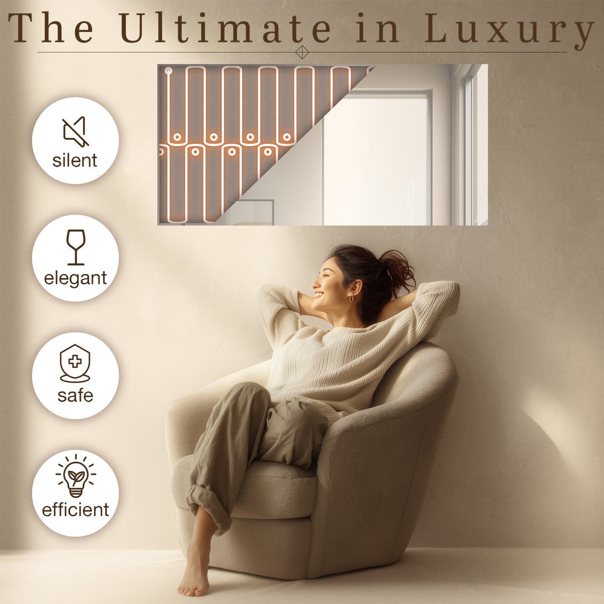 Ember Mirror 24x47 - Luxury