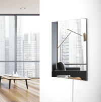 Ember Mirror Radiant Panel Heater - 600W - 35ʺ x 24ʺ - Dual Connection