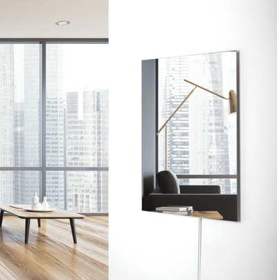 Ember Glass Mirror 600 lifestyle