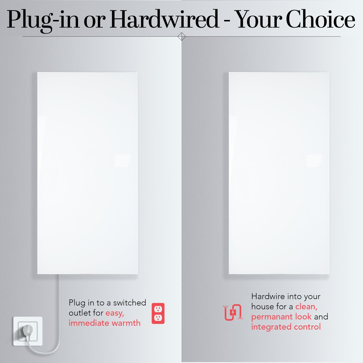 Ember White - 24x47 Plugin or Hardwired