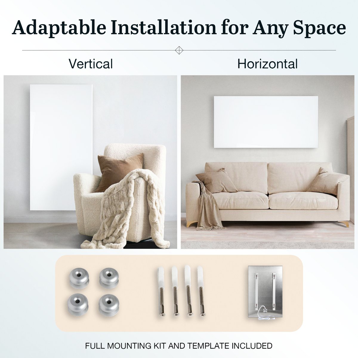 Ember White - Multiple Hanging Options