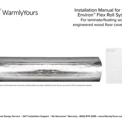 Environ Flex Roll Installation Manual (English)