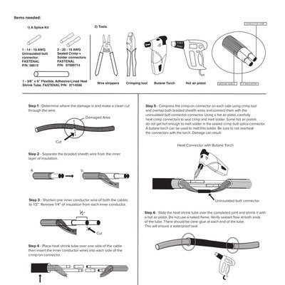 Environ Flex Roll Wire Repair Instructions (English)