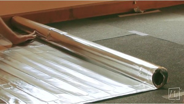 Environ Floor Heating Installation under Floating Wood Laminate (Condensed)