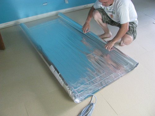 Environ heating mat installation