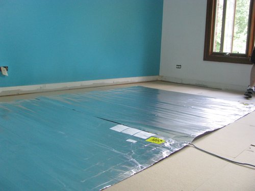 Environ heating mat installation  (5)