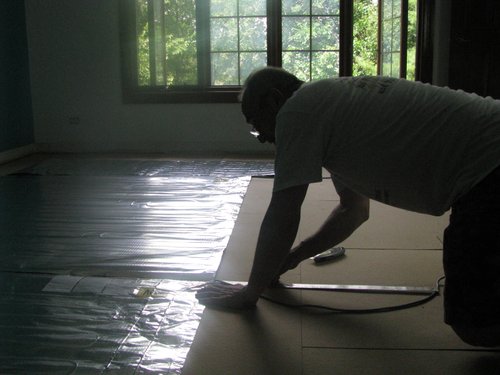 Environ heating mat installation  (8)