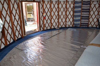 Radiant Serenity: Luxury Warmth for a Yoga Yurt Studio in Sedona, AZ